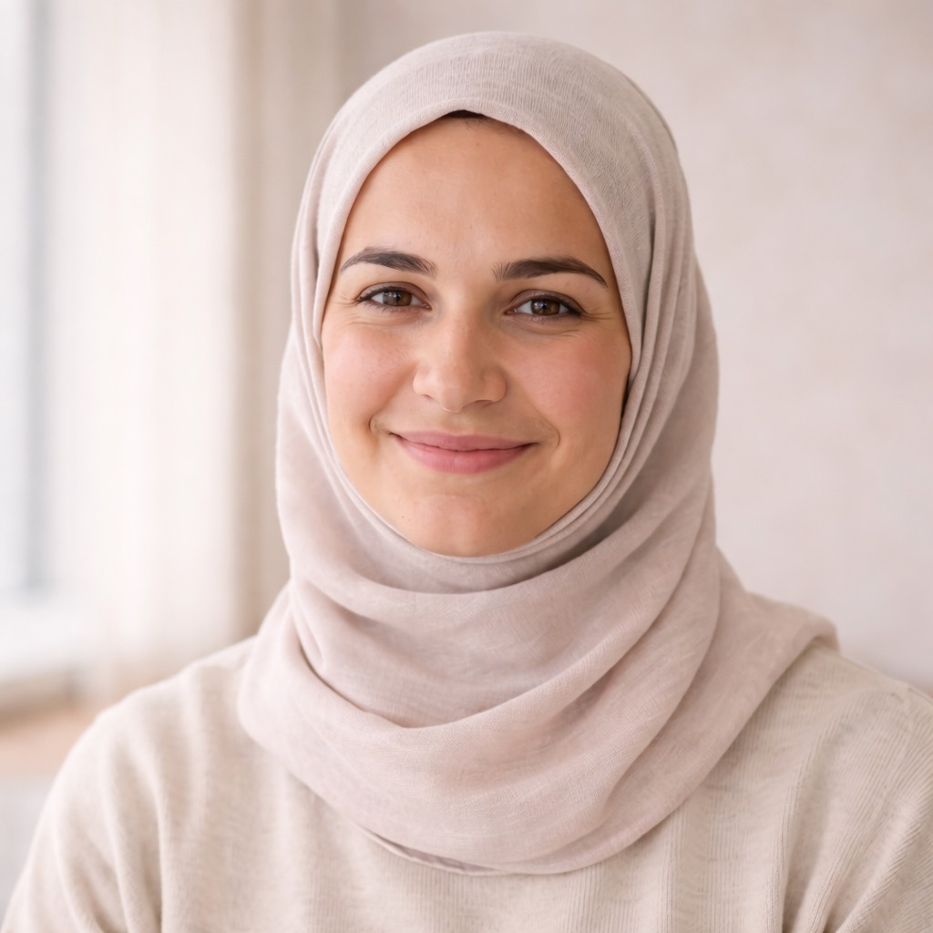 Portrait for Reiki workshop testimonial from Reem Al Hamdan